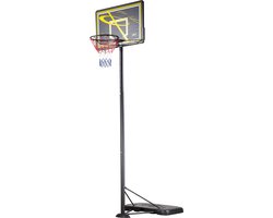 NILS ZDK019E - Basketbalstandaard - Verstelbare Hoogte - Weerbestendig - PE Standaard