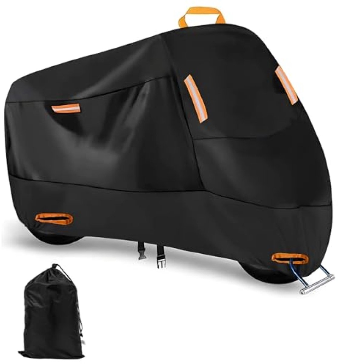 Waterdichte Motorhoes met Reflectie, Universeel Model voor Buitenopslag