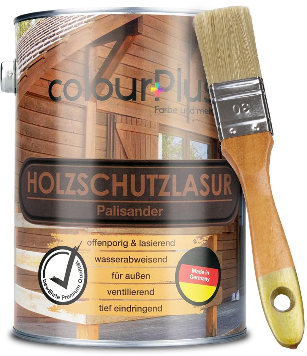 ColourPlus Houtbeits - Weerbestendige Houtolie - Met UV bescherming - Palissander - 2,5 Liter