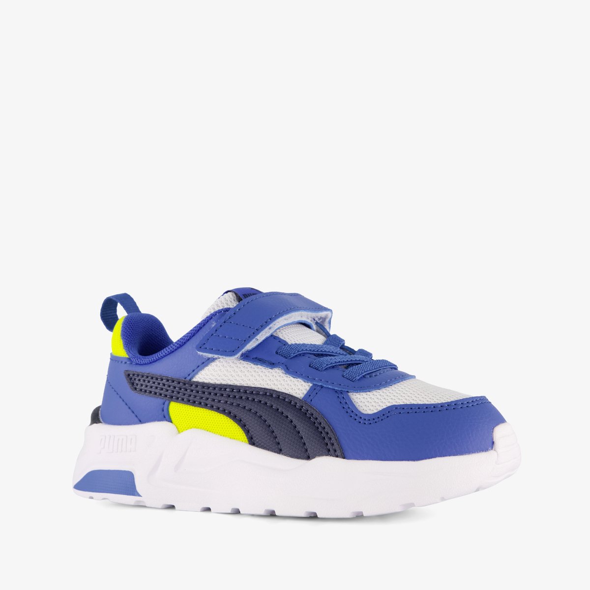 Puma Trinity 2 LT AC+ INF kinder sneakers Blauw
