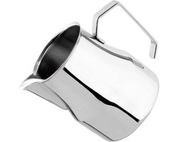 Professionele melkkannetje van roestvrij staal, 500 ml, Capuccino Art Spout - gemaakt in Italië
