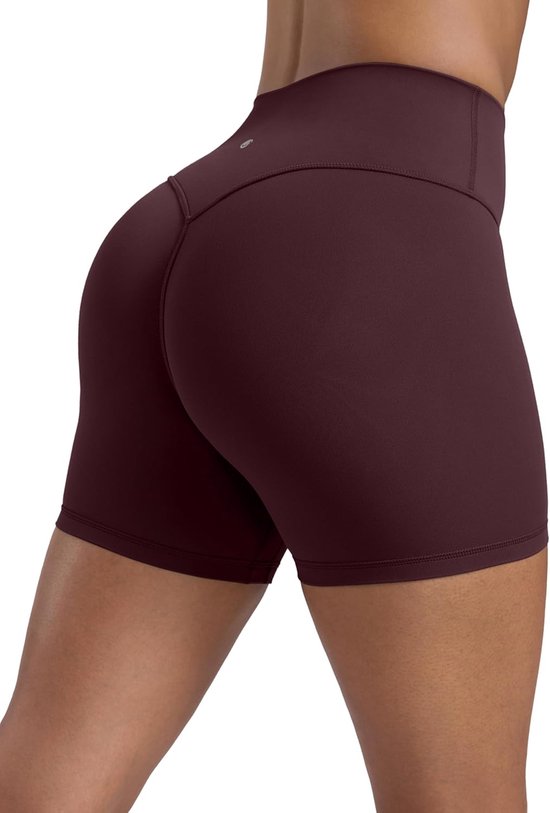 Sportieve Shorts - Fitness Kleding - Actieve Dagen - Boterzacht Comfort - 6 Inch Lengte - Zwart — afbeelding 4