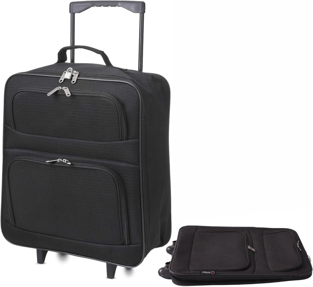 Opvouwbare Lichtgewicht Handbagage Koffer 55cm - Geschikt voor Ryanair