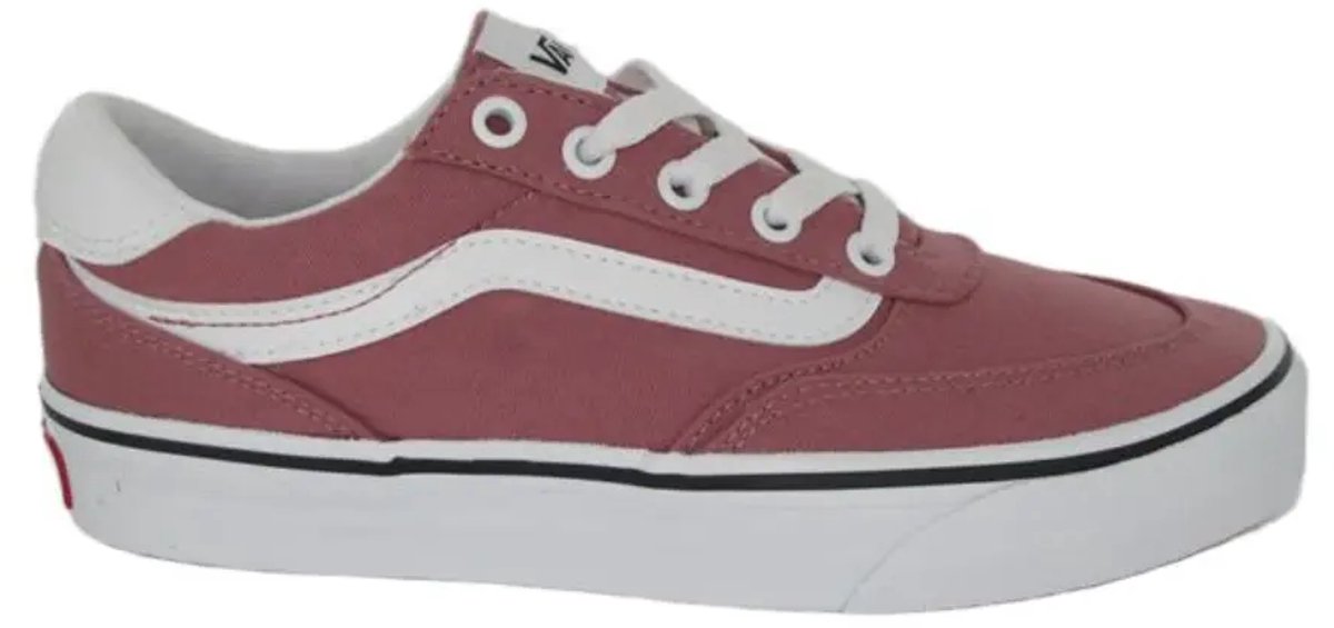 Vans brooklyn ls in de kleur . Roze