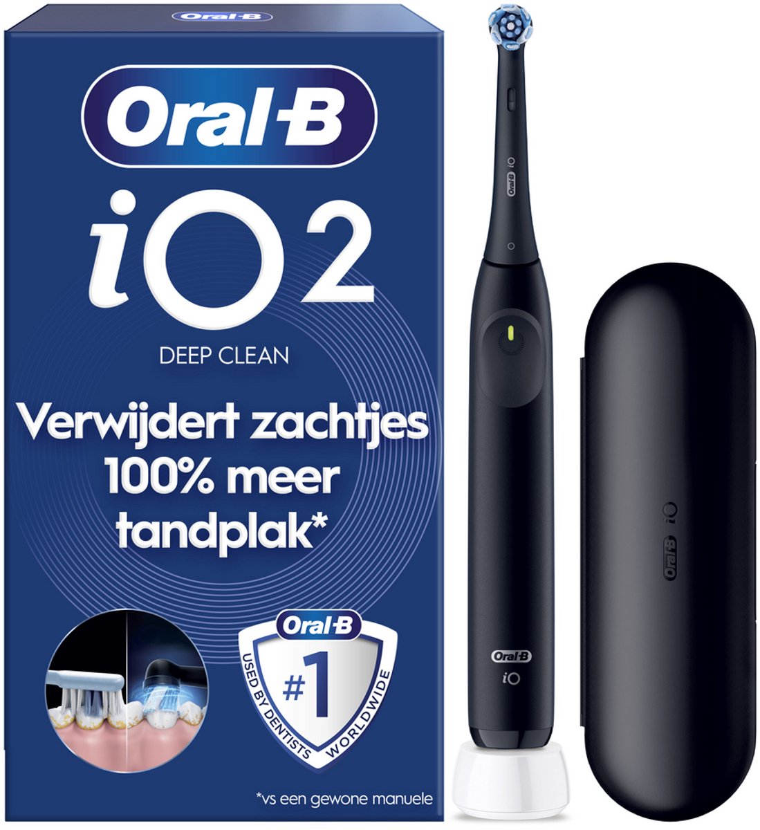 Oral-B Oral-B iO2 Night Black + TC 1ct