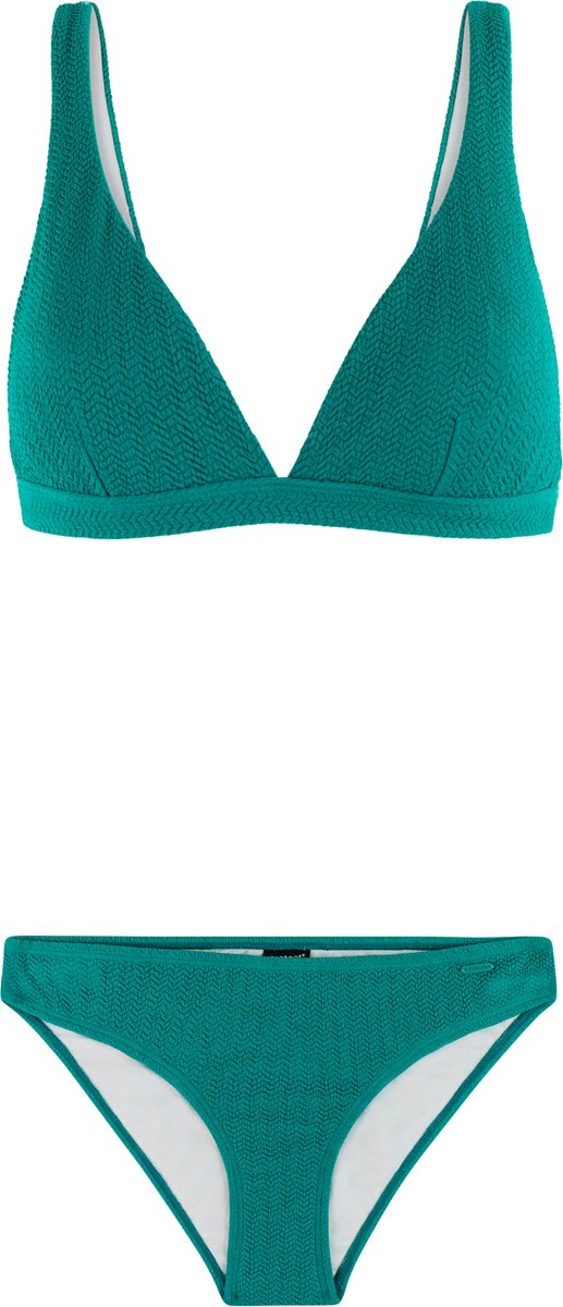 Protest PRTAnni - Bikini set Dames - B&C-cup - Uitneembare vulling - Gespsluiting - Medium dekking - Groen