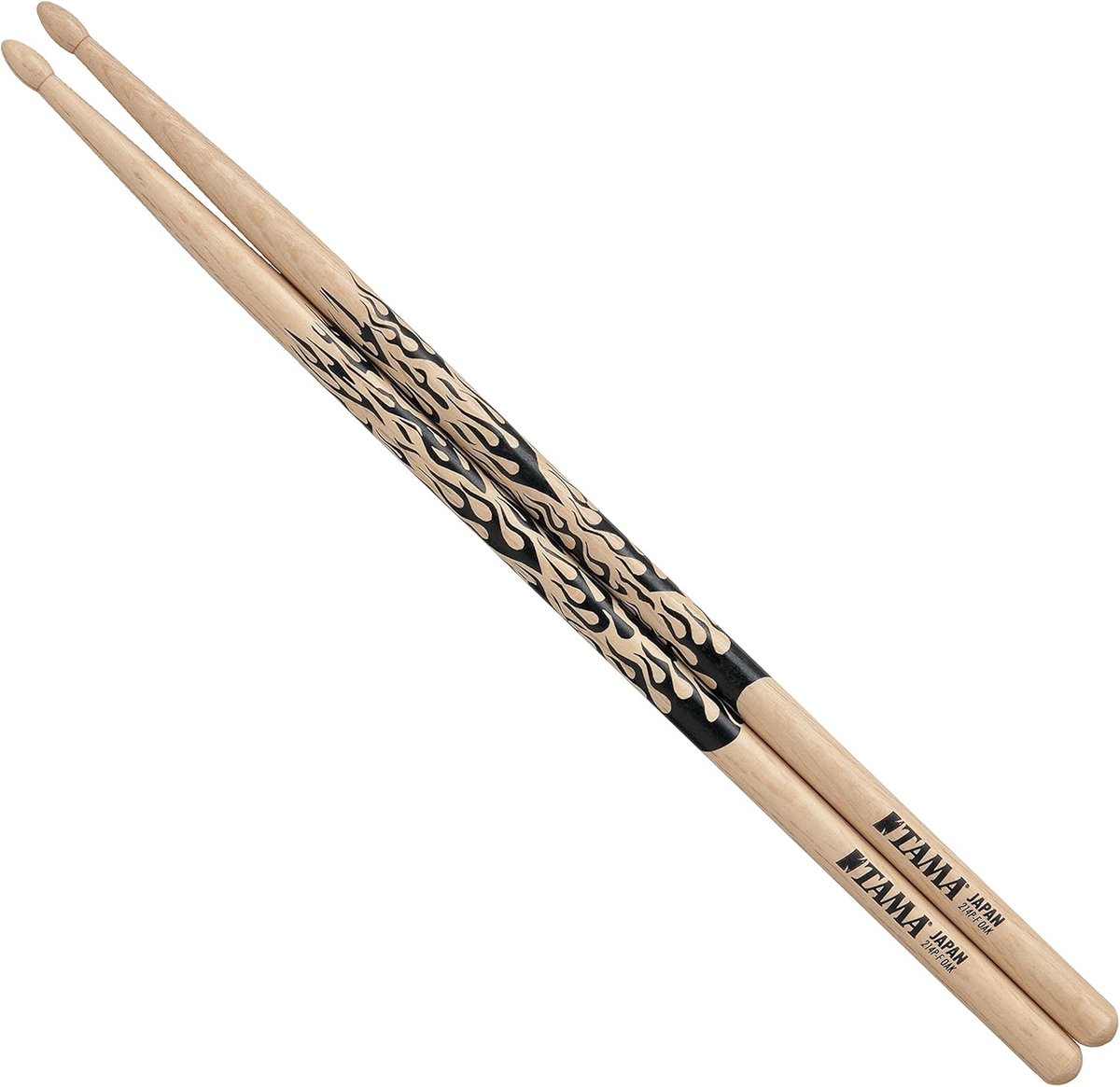 Drumstokken Japanse Eik - Maat 7A - Houten Tip - Natuurlijke Afwerking