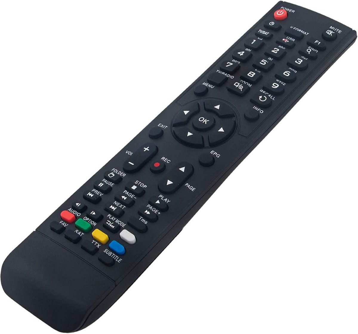 Universele Vervangende Afstandsbediening voor HD Mini T2/C Ontvangers