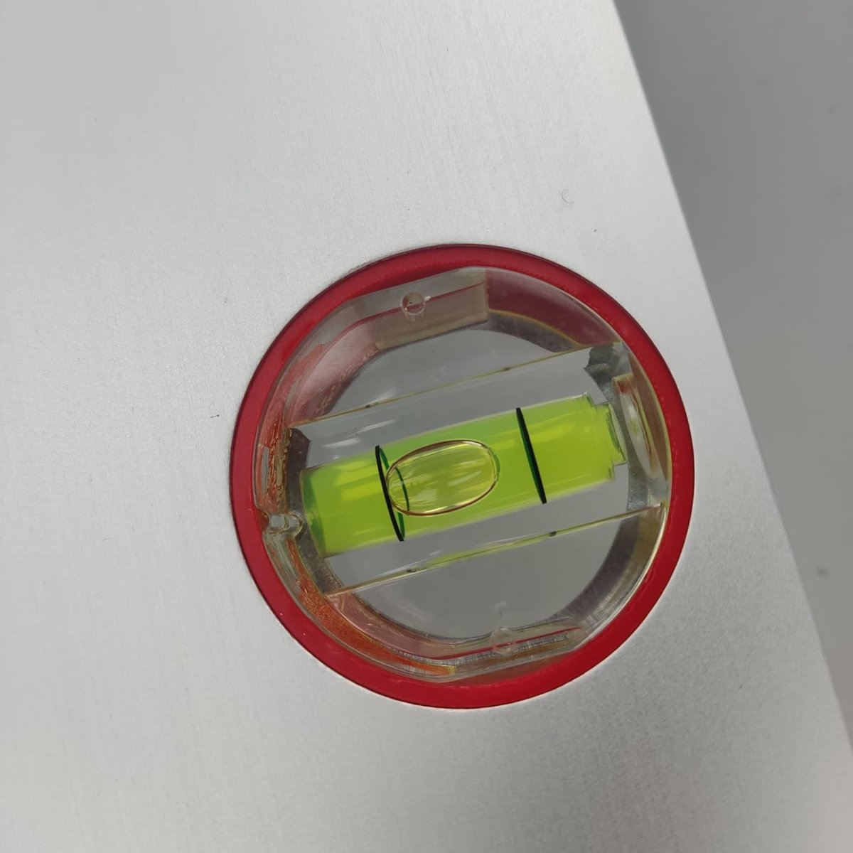 Verstelbare Aluminium Waterpas Richtlat met 2 Libellen voor Metselen en Stukadoren