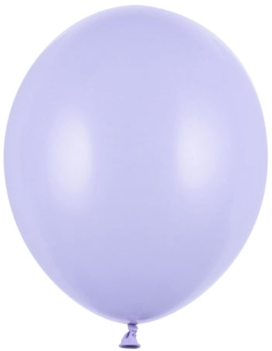 10 party star ballonnen lavendel 27cm