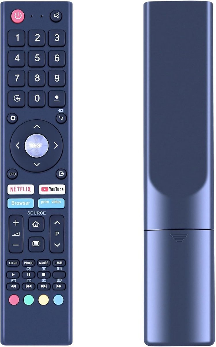 Vervangende Afstandsbediening voor UHD Televisie Compatibel met CHIQ ChangHong Modellen