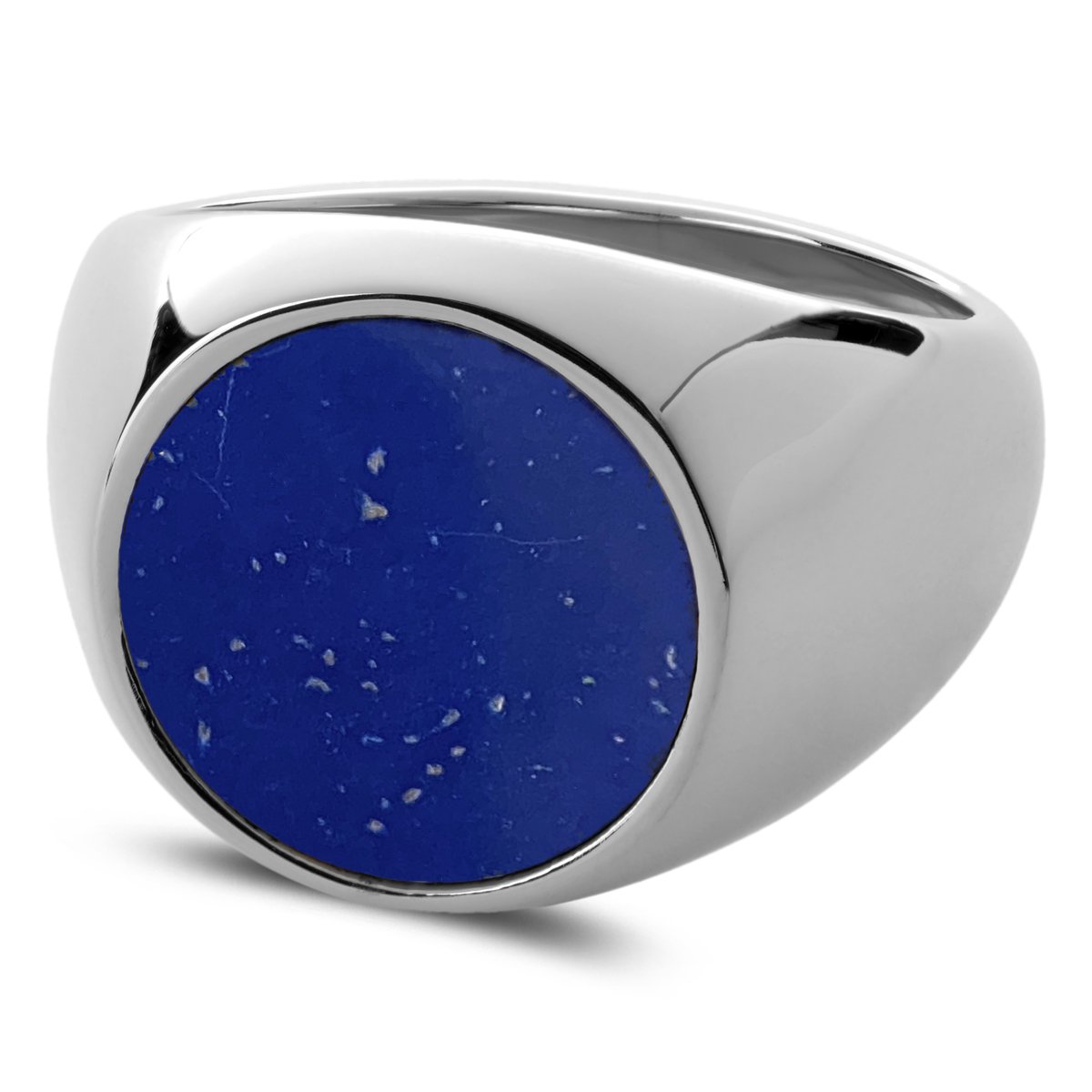 Larse Zilverkleurige Makt-ring