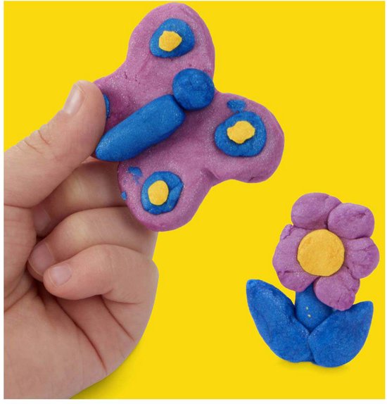 Play-Doh 4-pack Metallic glans boetseerklei