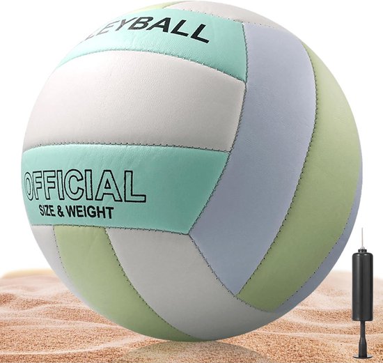 Wuzfully Volleybal Maat 5 – Zacht PU, Lichtgewicht (250g) Voor Indoor, Outdoor En Beach, Niet Waterdicht Wuzfully Volleybal Maat 5 – Zacht PU, Lichtgewicht (250g) Voor Indoor, Outdoor En Beach, Niet Waterdicht
