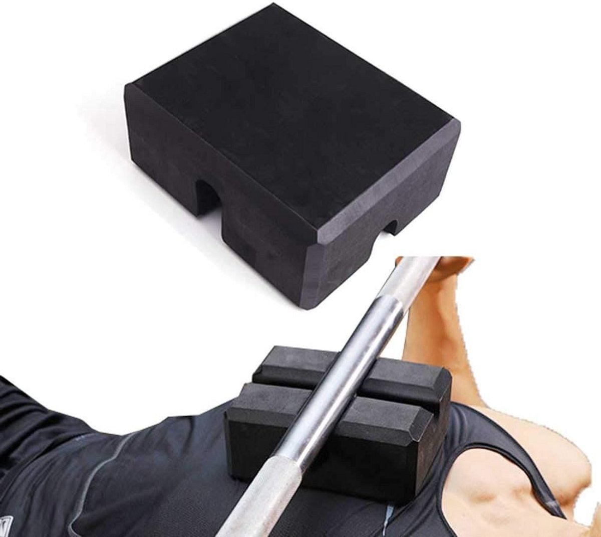 Verstelbare Trainingsblokken voor Bankdrukken - Fitness Accessoires voor Krachttraining