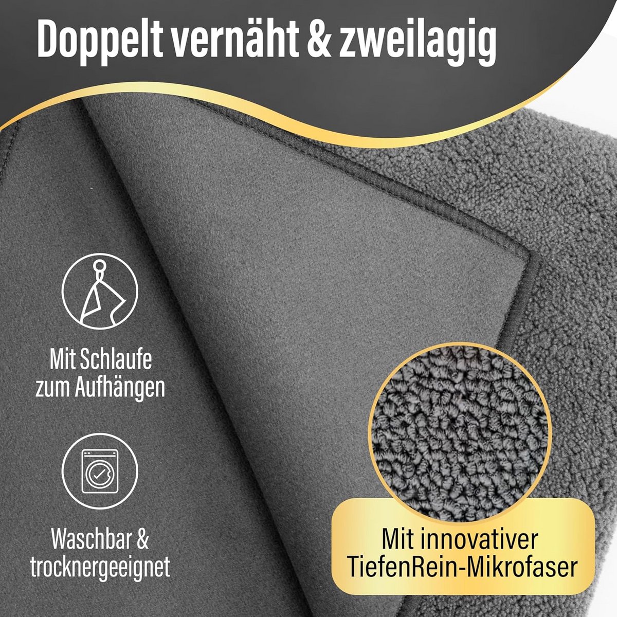 Set van 2 Professionele Microvezeldoeken voor Barista en Espressoreiniging