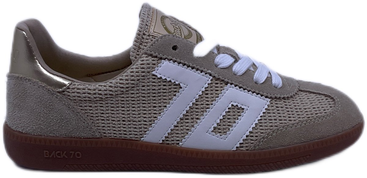 BACK70 Ghost Sneakers - Textiel - Dames - Beige - Maat 37