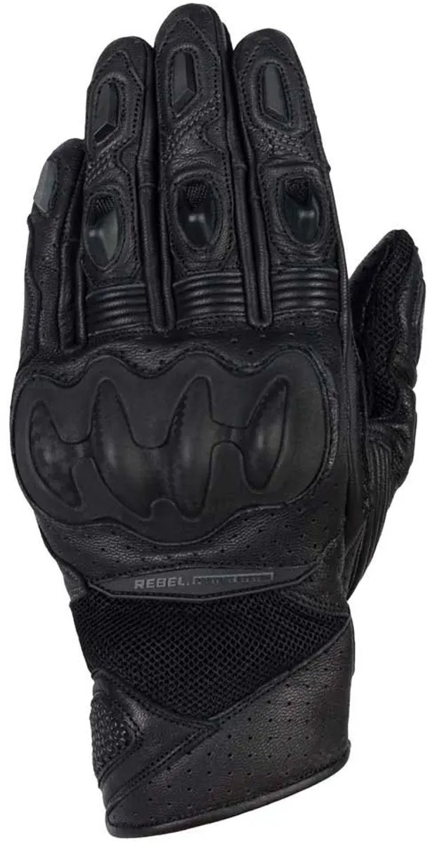 Rebelhorn Flux Ii Leren Handschoenen Voor Vrouwen Zwart M Vrouw