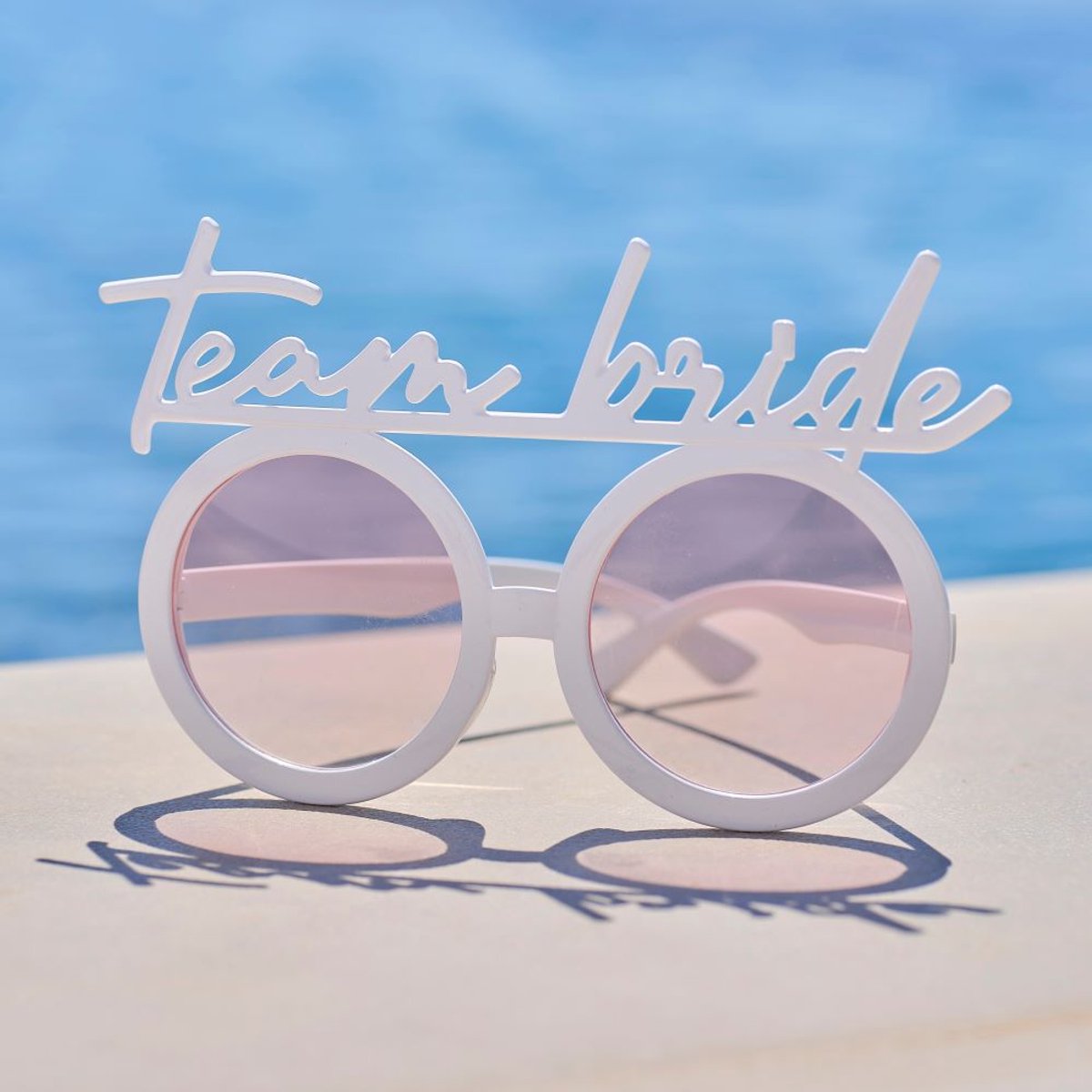 Team Bride Zonnebril