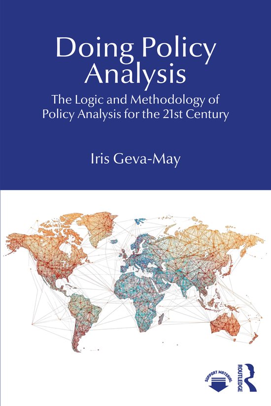 Livre "Doing Policy Analysis" avec une carte du monde sur la couverture.