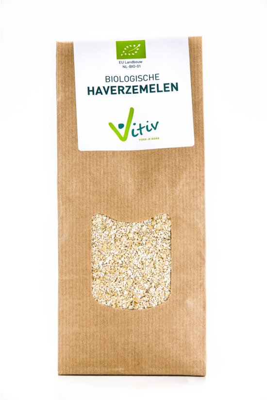 Foto: Vitiv haverzemelen bio 500 gram