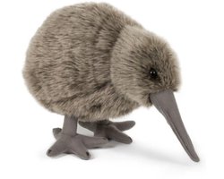 Semo kiwi vogel knuffel - 20 cm - bosdieren - knuffeldier - pluche