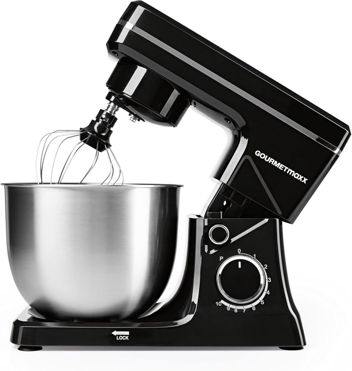Krachtige 3-in-1 Keukenmachine: Mixer, Roerder en Kneedmachine met Accessoires, 1500W