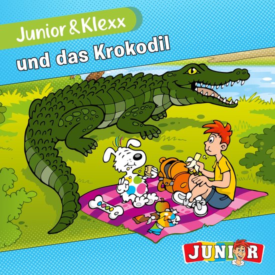 Junior & Klexx, Band 14: Junior & Klexx und das Krokodil (Un ... - cover