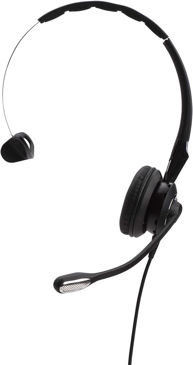 Professionele Mono Headset met Ultra Noise Cancelling en HD Voice voor Telefoons