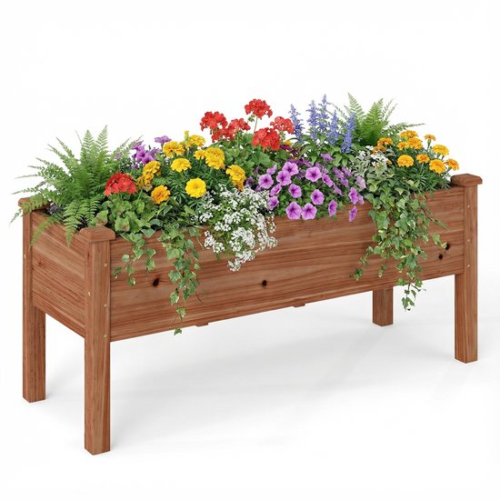 Cortenstaal plantenbak - Vierkant - 50 x 50 cm