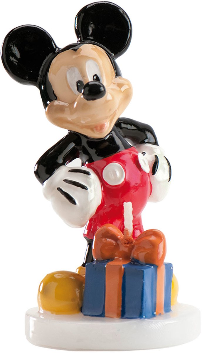 DEKORA - Mickey Disney Verjaardagskaars 9 cm