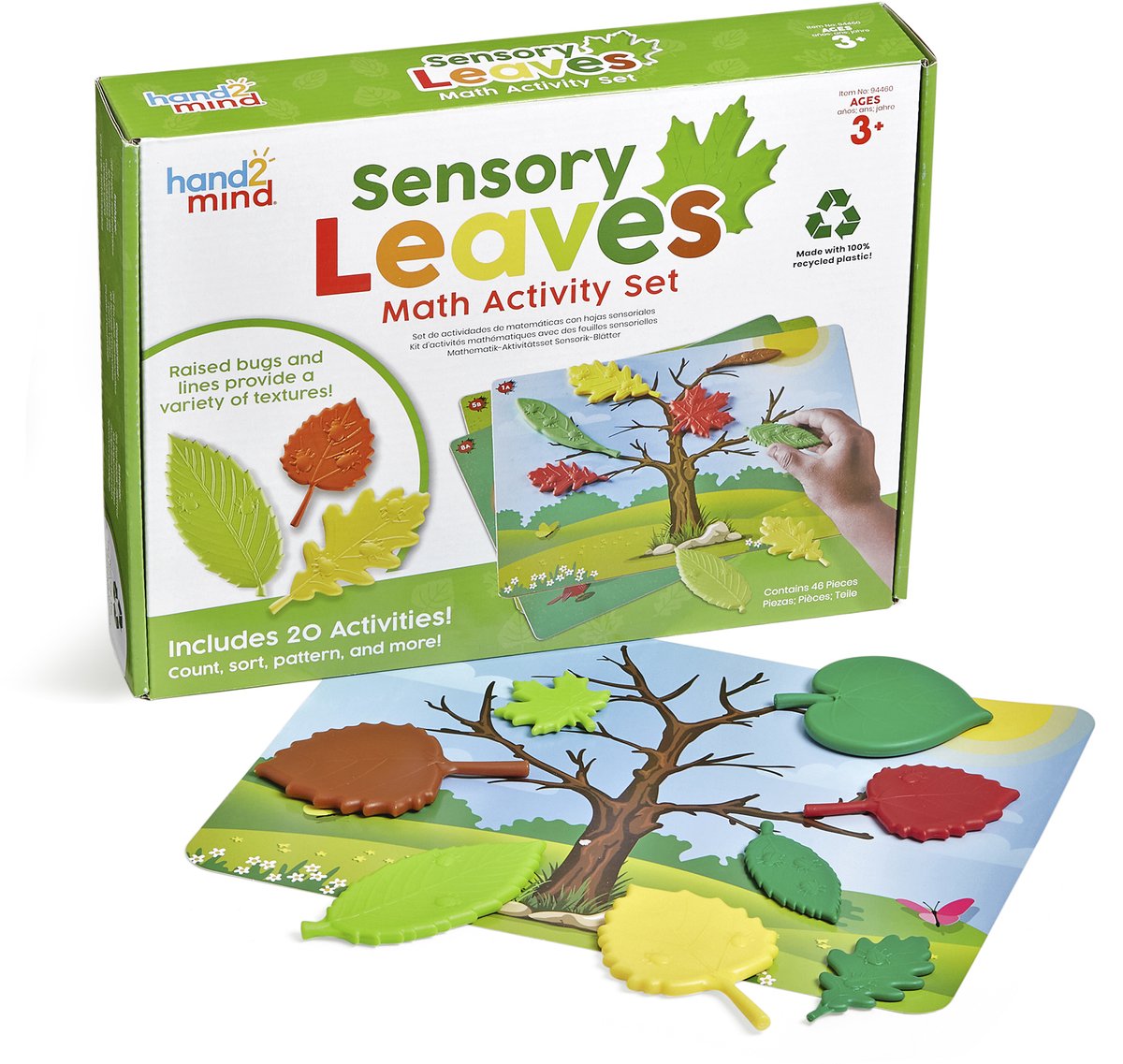 Learning Resources Sensory Leaves Math Activity Set - 3+