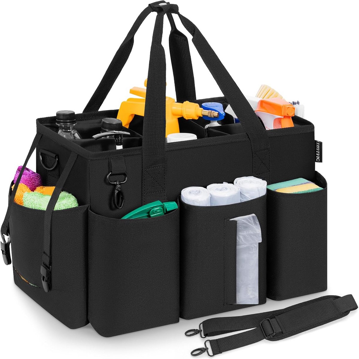 Grote Opvouwbare Draagbare Schoonmaakcaddy Organizer met Handvat
