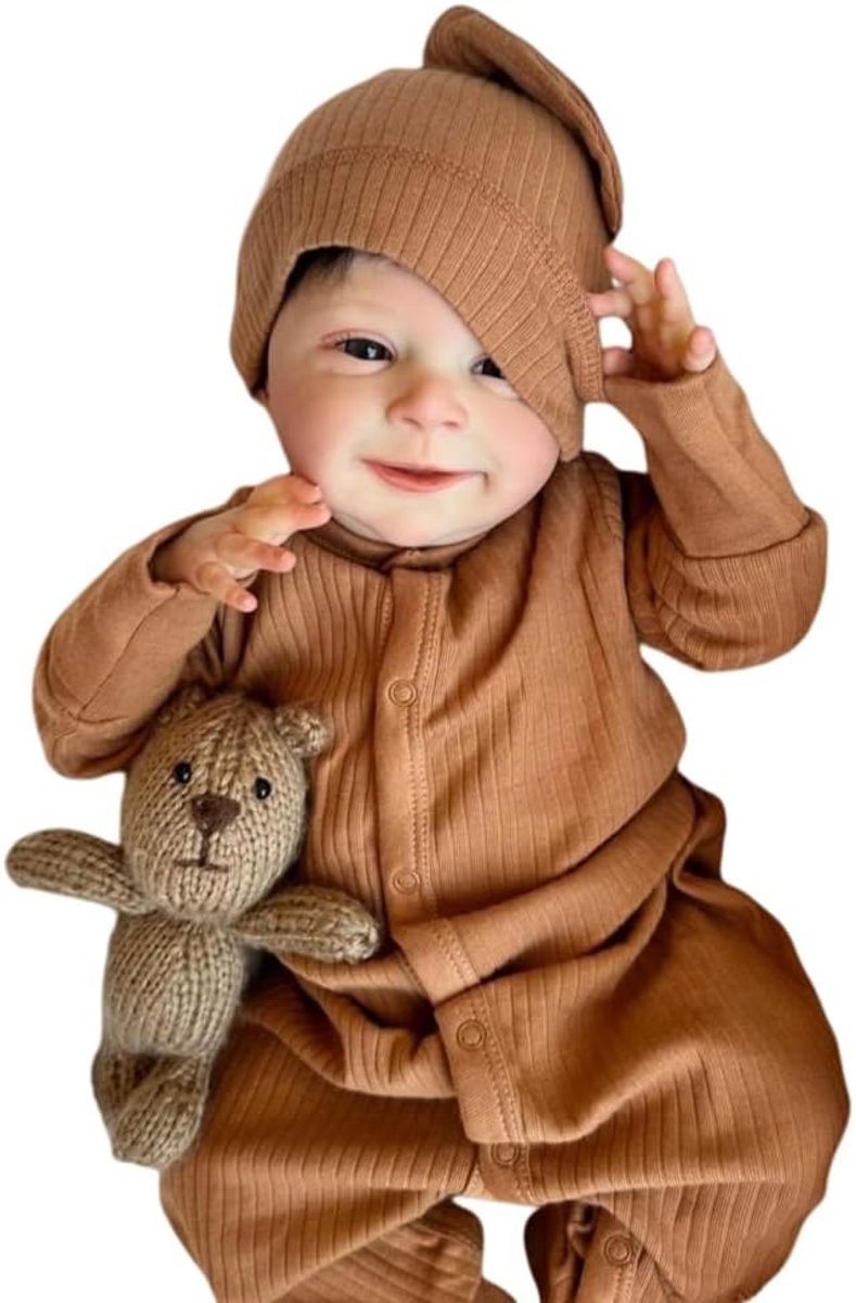 Levensgrote Silicone Reborn Pop Meisje Jongen 50cm Realistisch Speelgoed