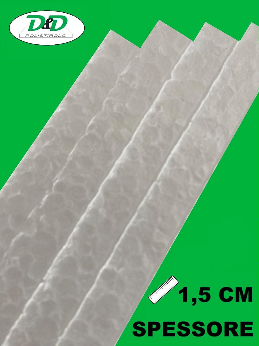 Isolatieplaten Polystyreen Hoge Dichtheid 15 kg/m³ Diverse Dikte en Afmetingen