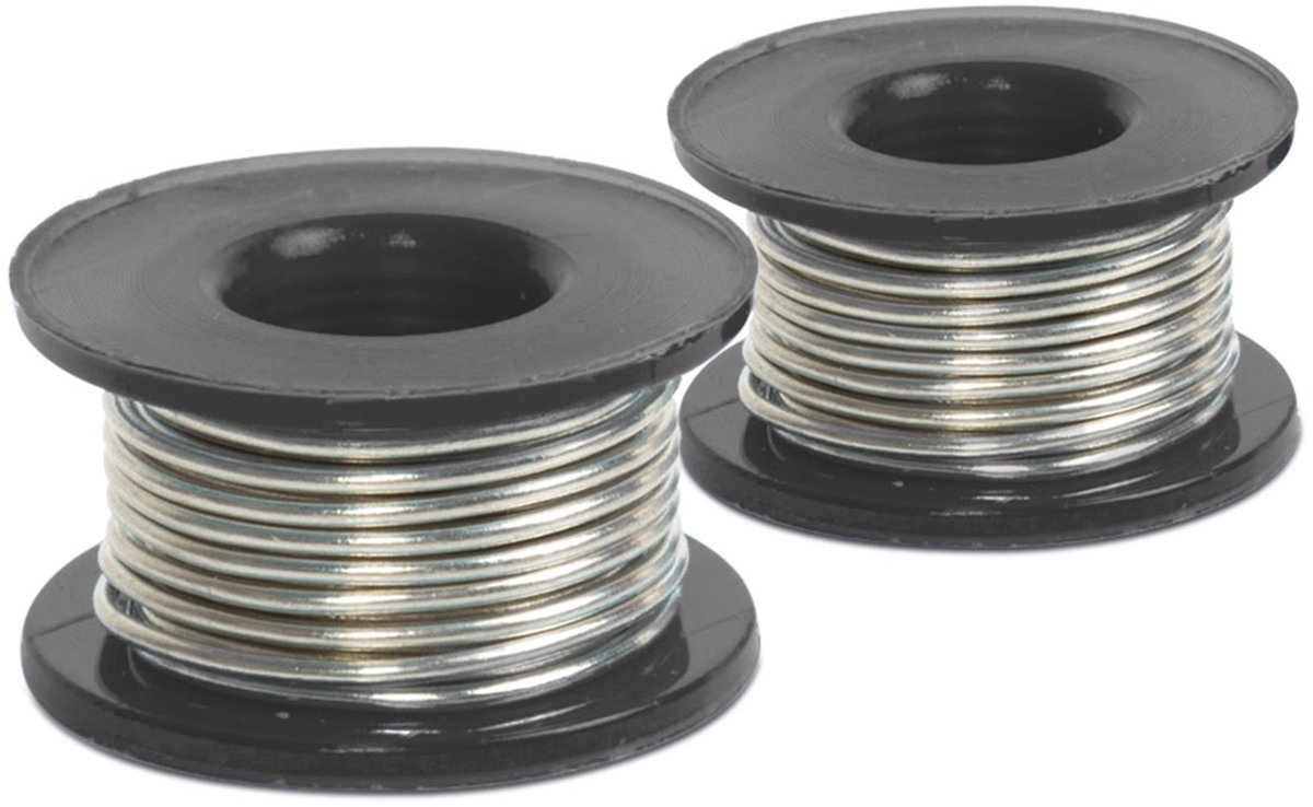Soldeertin - 1mm en 1,5mm - 2 Stuks Per Verpakking - Geschikt Voor Diverse Soldeerbouten [28005C]
