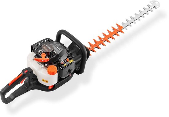 FUXTEC Benzine Heggenschaar FX-MH123ECO - 60 cm Meslengte - 56 cm Snijlengte - Professionele Geharde Stalen Messen - Centrifugaalkoppeling - Ergonomische 90° Handgreep van Merkloos	 — afbeelding 3