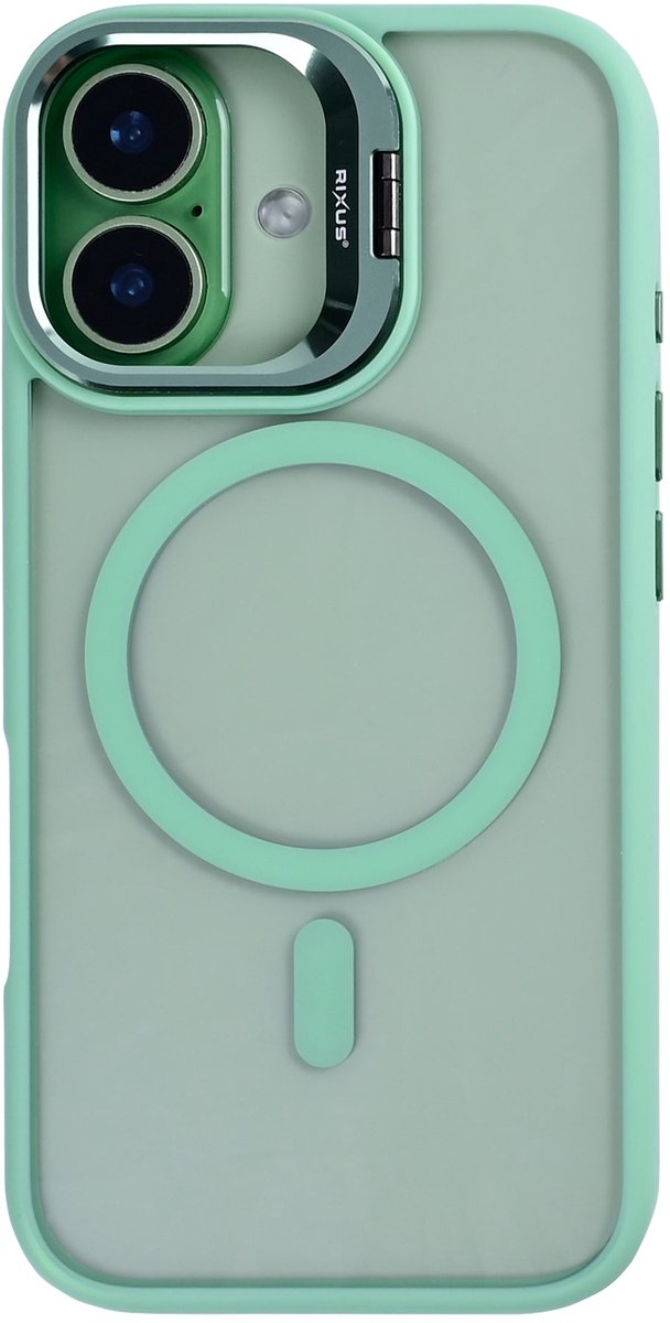 Rixus Classic 03 Case With MagSafe For Apple iPhone 17 Light Green