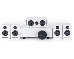 Clruro 5.1 Surround Sound Systeem – Draadloos – Dolby Atmos – WiSA Certified – THX Tuned – Wit