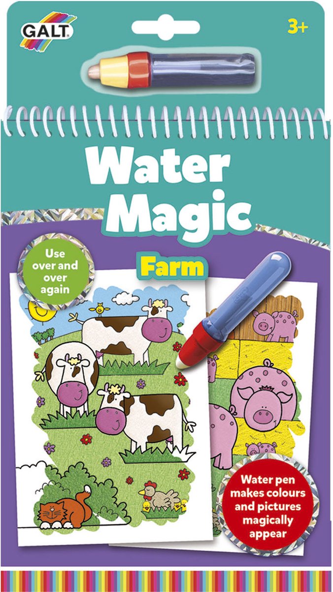 Galt Waterkleurboek Water Magic Boerderij - Kleurboek — afbeelding 11
