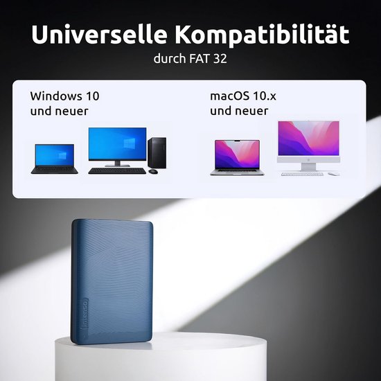 Draagbare Externe Harde Schijf 2 TB USB 3.2 voor PC en Mac — afbeelding 5