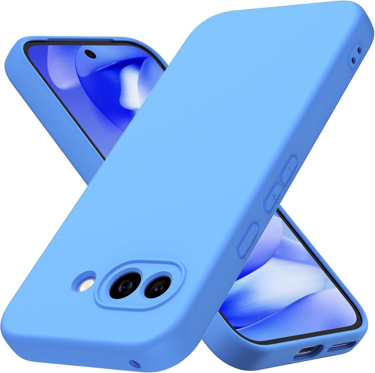 Ultradunne Siliconen Telefoonhoes Geschikt voor Pixel 9a