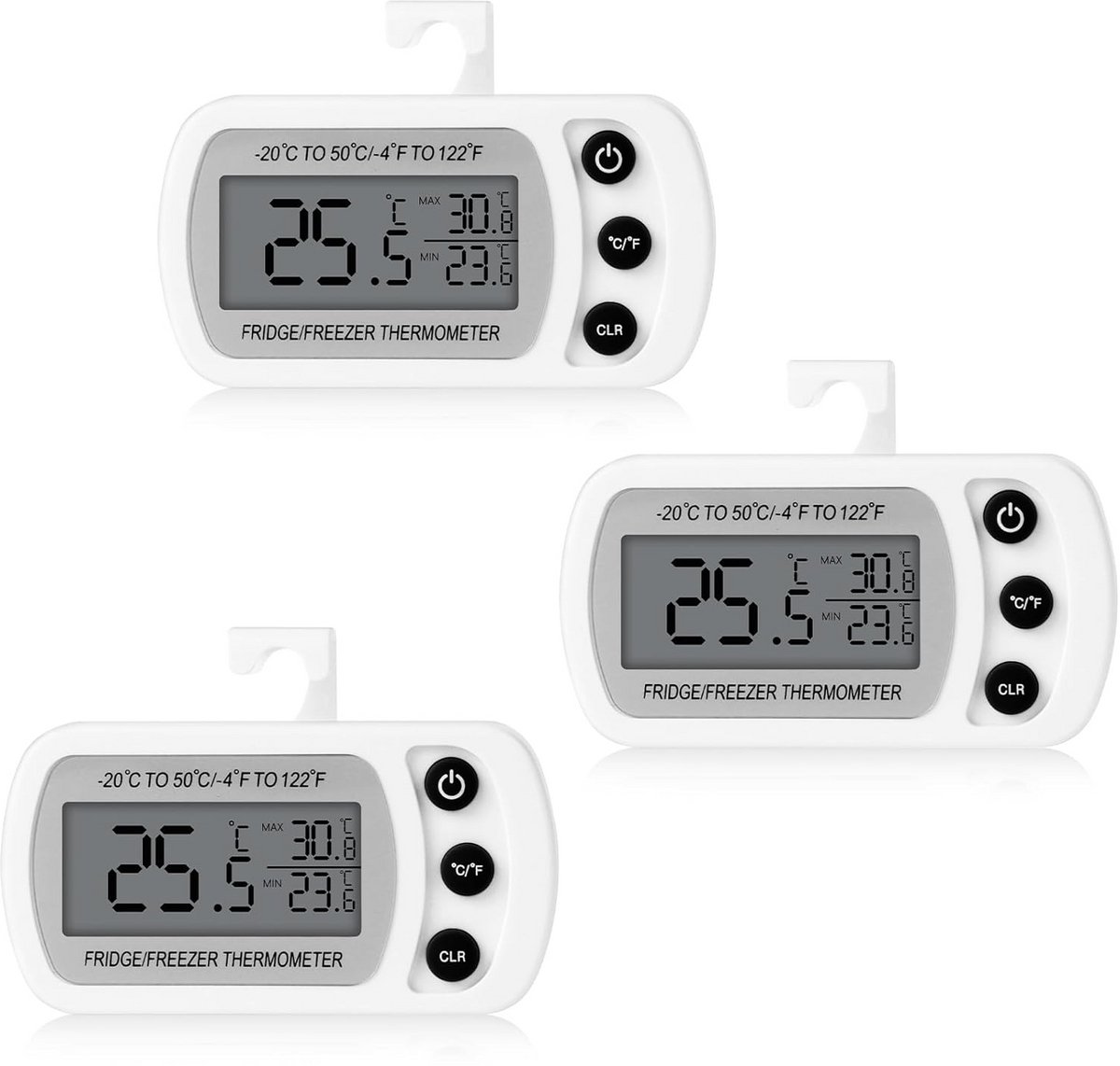 Digitale Thermometer met LCD Display voor Koelkast en Keuken