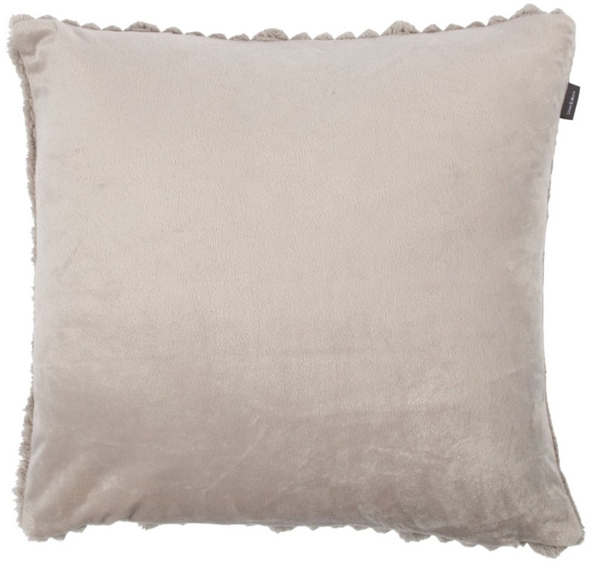 Linen & More Kussen Strepen Grijs 45x45cm