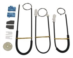 Modecar Renault Laguna II - Raammechanisme Reparatieset - Voorzijde Links - 2001-2007 - Vervangingsonderdeel