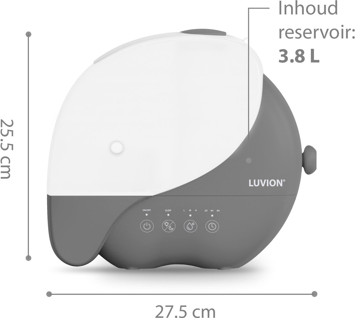 LUVION Olifant Humidifier Dark Grey thumbnail 2
