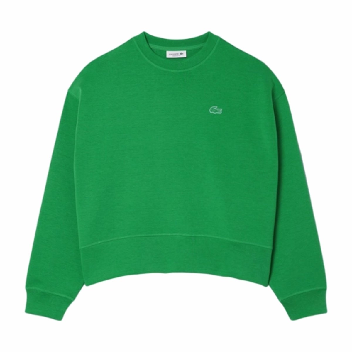Trui Lacoste Women SF5614 Oversized Fit Calathea Groen
