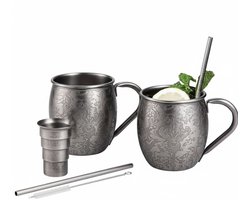 Moscow Mule Bekers - Cocktailglazen - Zwart