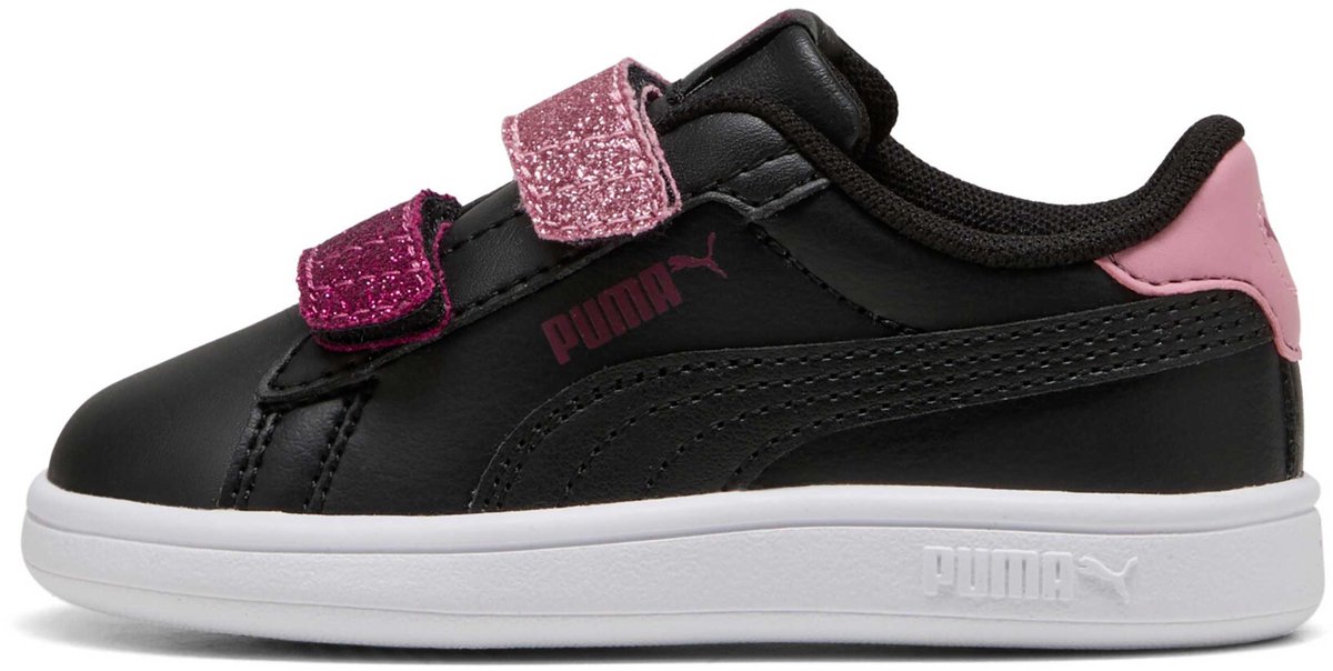 Baby meisjes sportschoenen Puma Smash 3.0 L Glitter Zwart