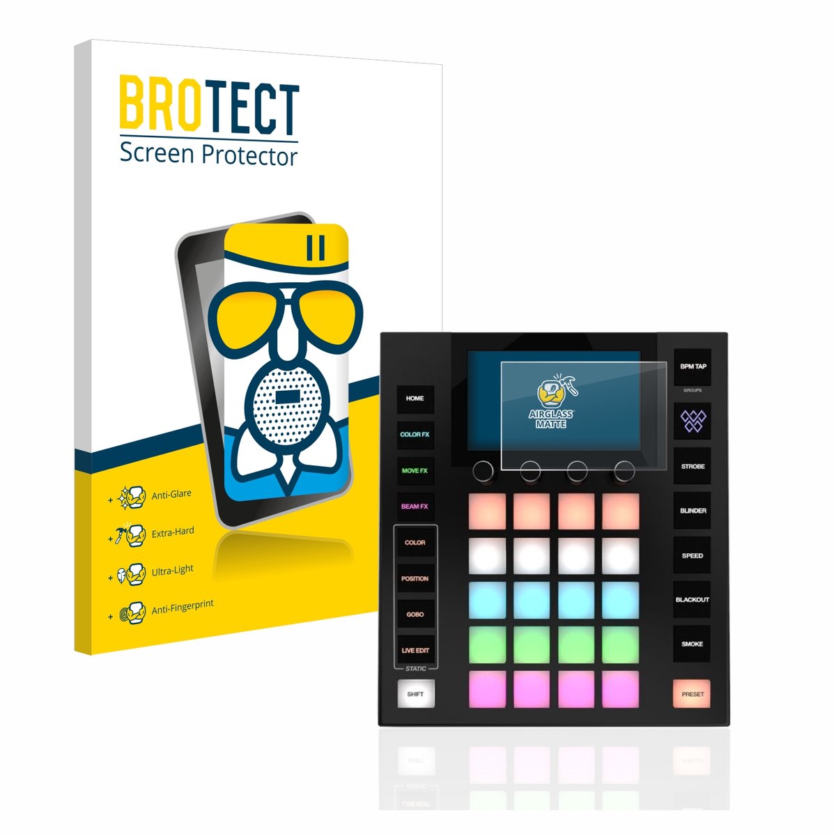 BROTECT - Screenprotector voor Wolfmix W1 - Folie Beschermfolie Beschermglas matte